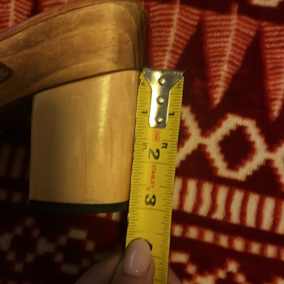 John Fluevog leather and wooden clogs size 10 - Picture 9 of 9